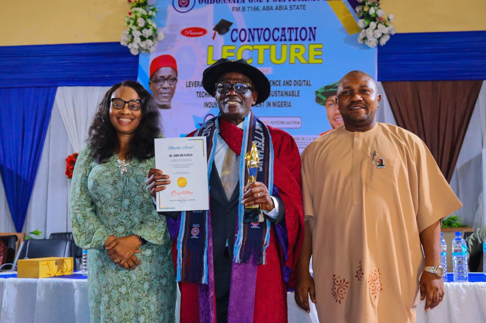 Trade Remains Lifeblood of Industrial Sustainability — Chief Ide John Udeagbala at 22nd Convocation